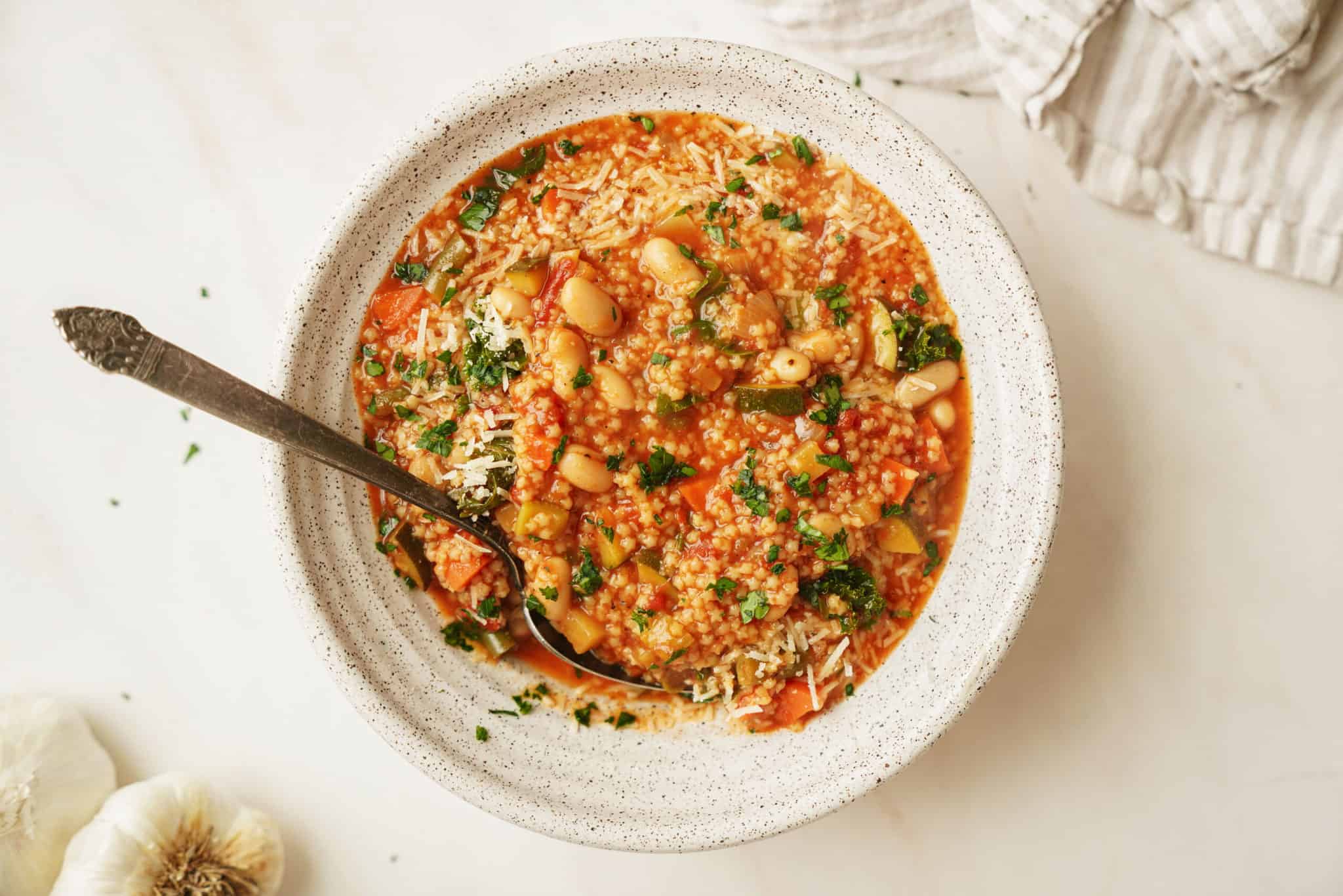 Minestrone Soup Recipe | FoodByMaria Recipes