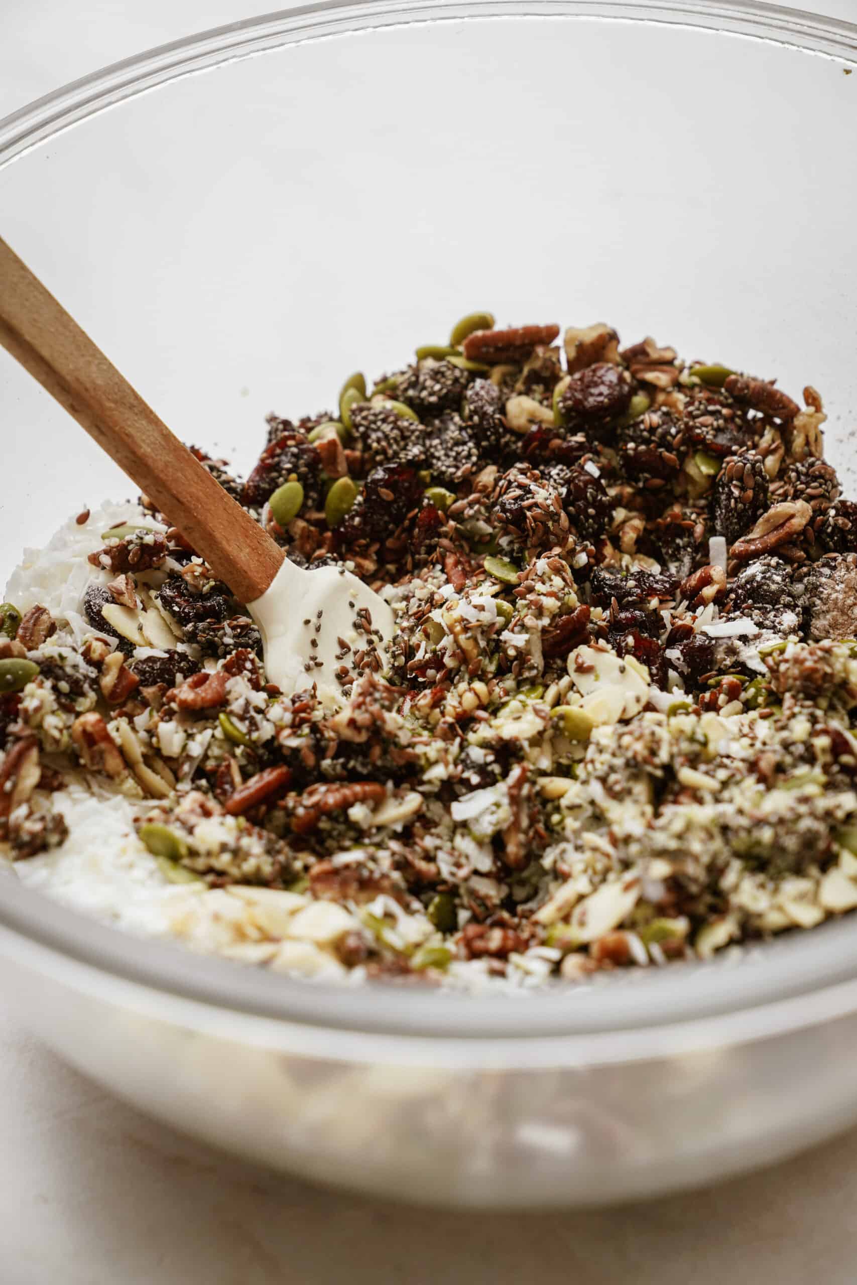 Ingredients in mixing bowl