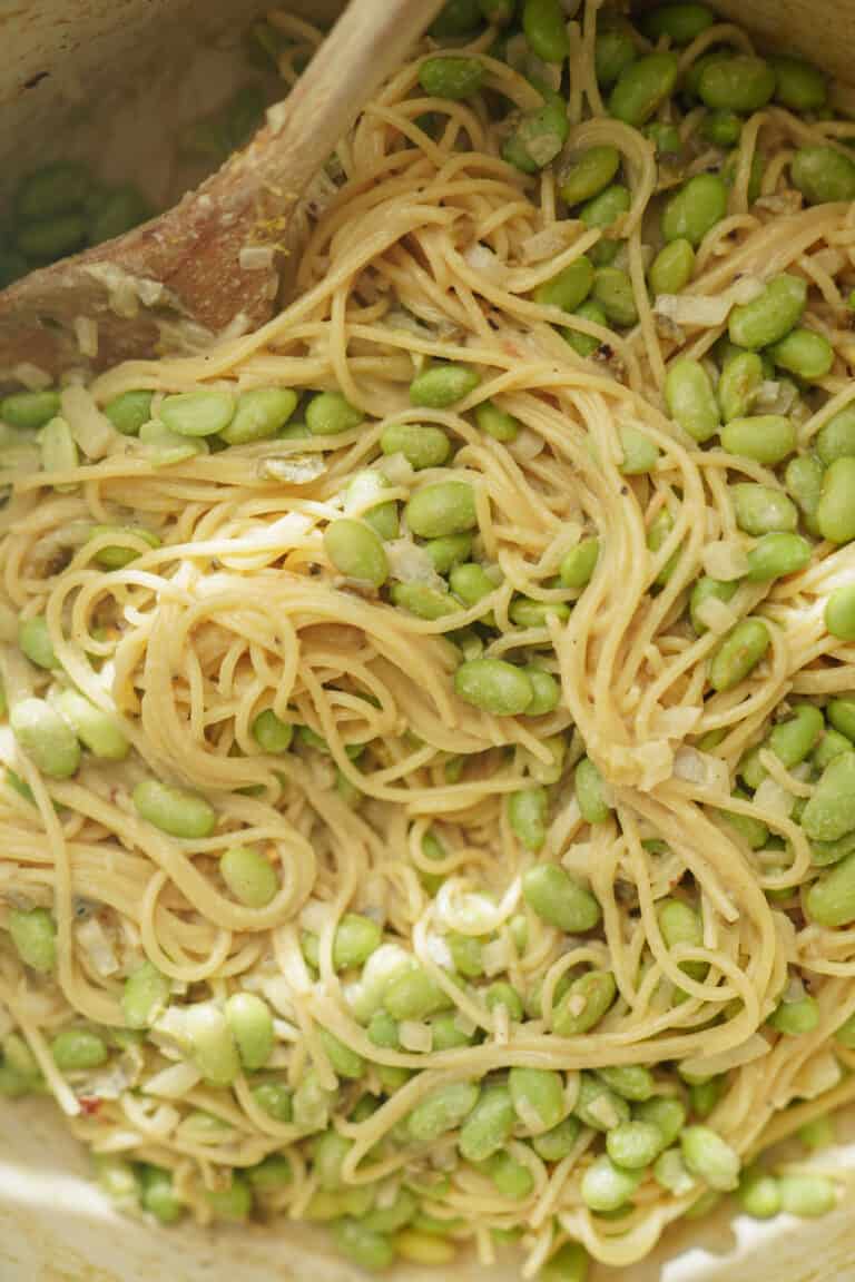 Edamame Pasta FoodByMaria Recipes