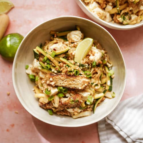 Ramen Noodle Salad in a Bowl