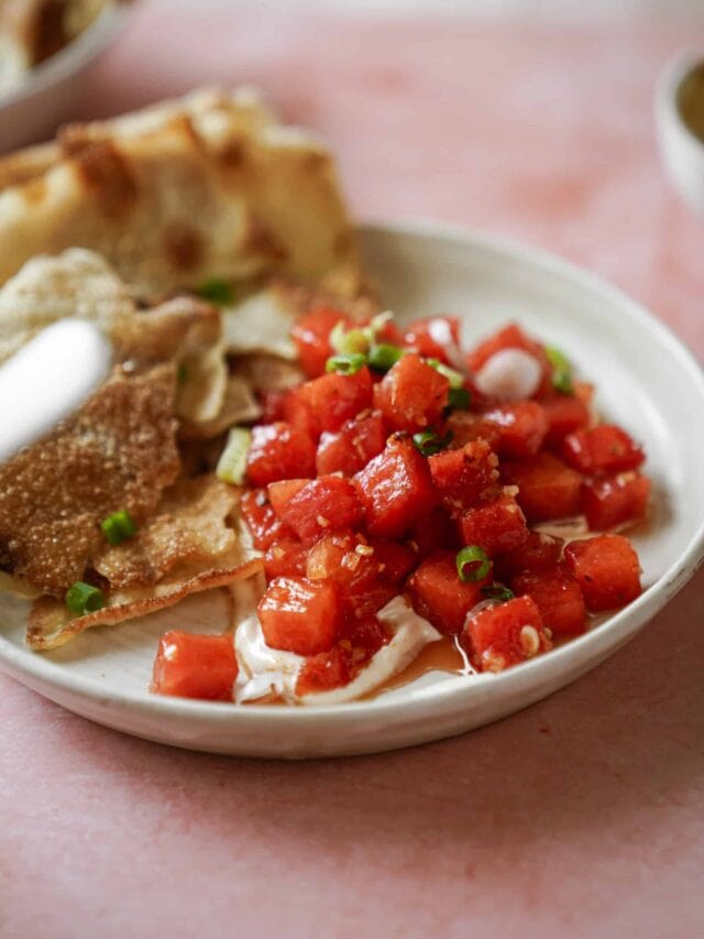 Watermelon Poke Bowl