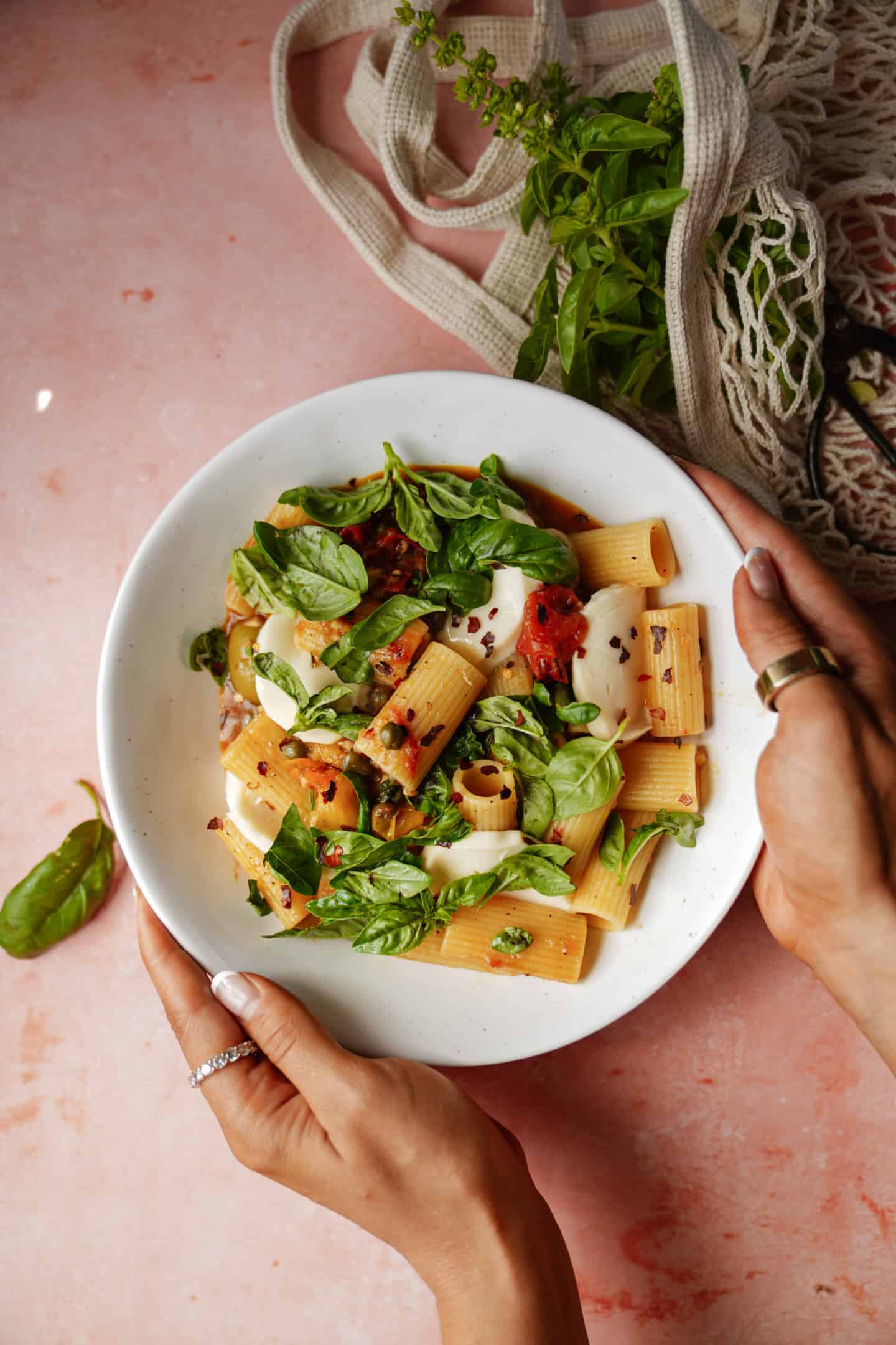 JLo's pasta bowl in a bowl