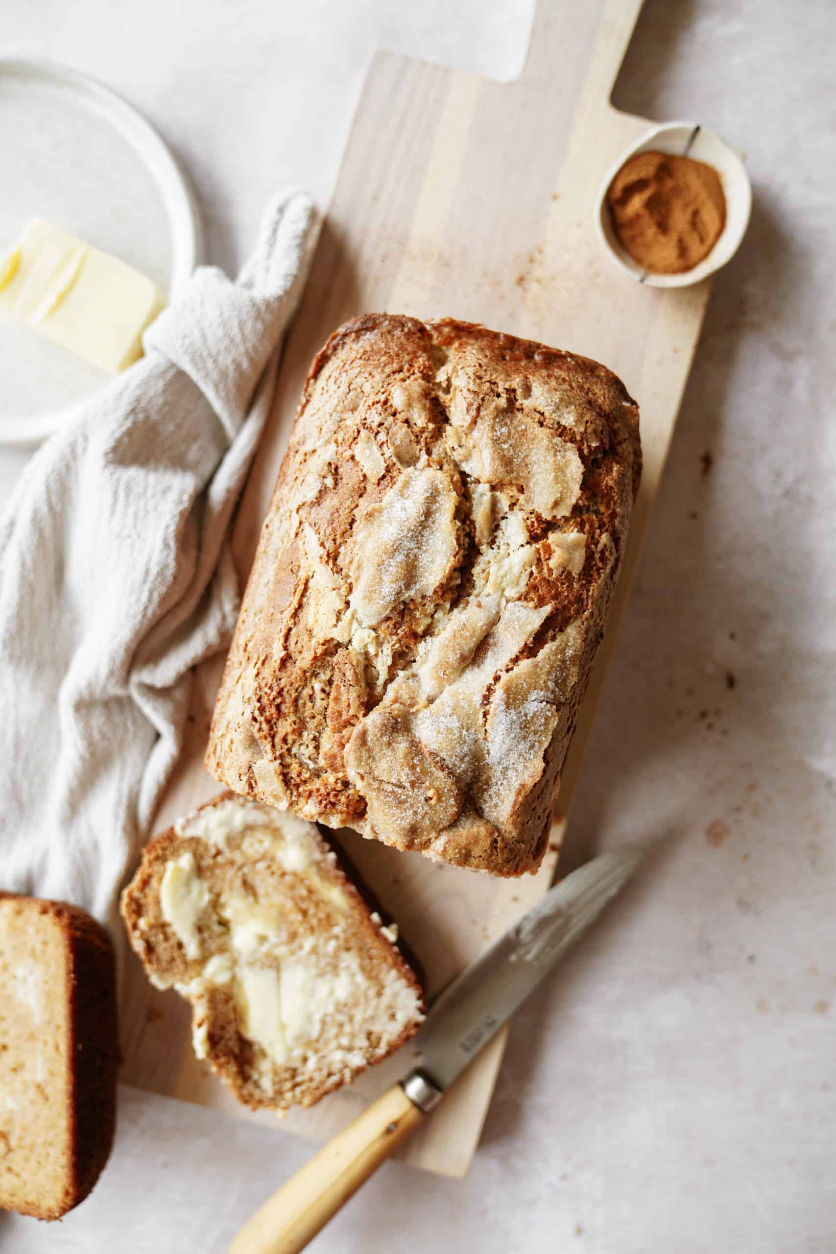 This is also loaf number 10 if you were counting., bread slicer