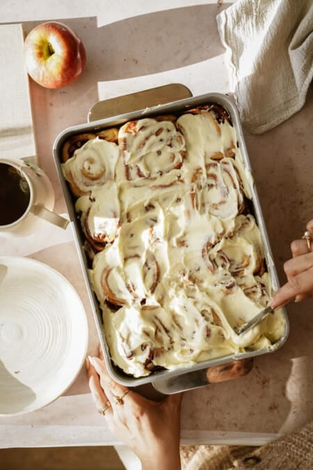 Apple Fritter Cinnamon Roll Recipe