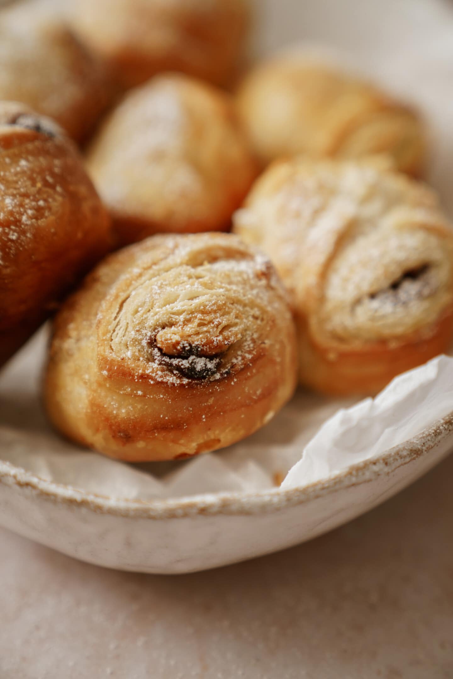 Cruffin in a bowl