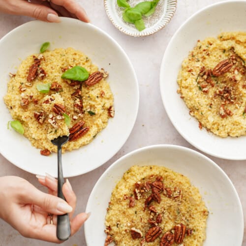 Pastina recipe in multiple bowls