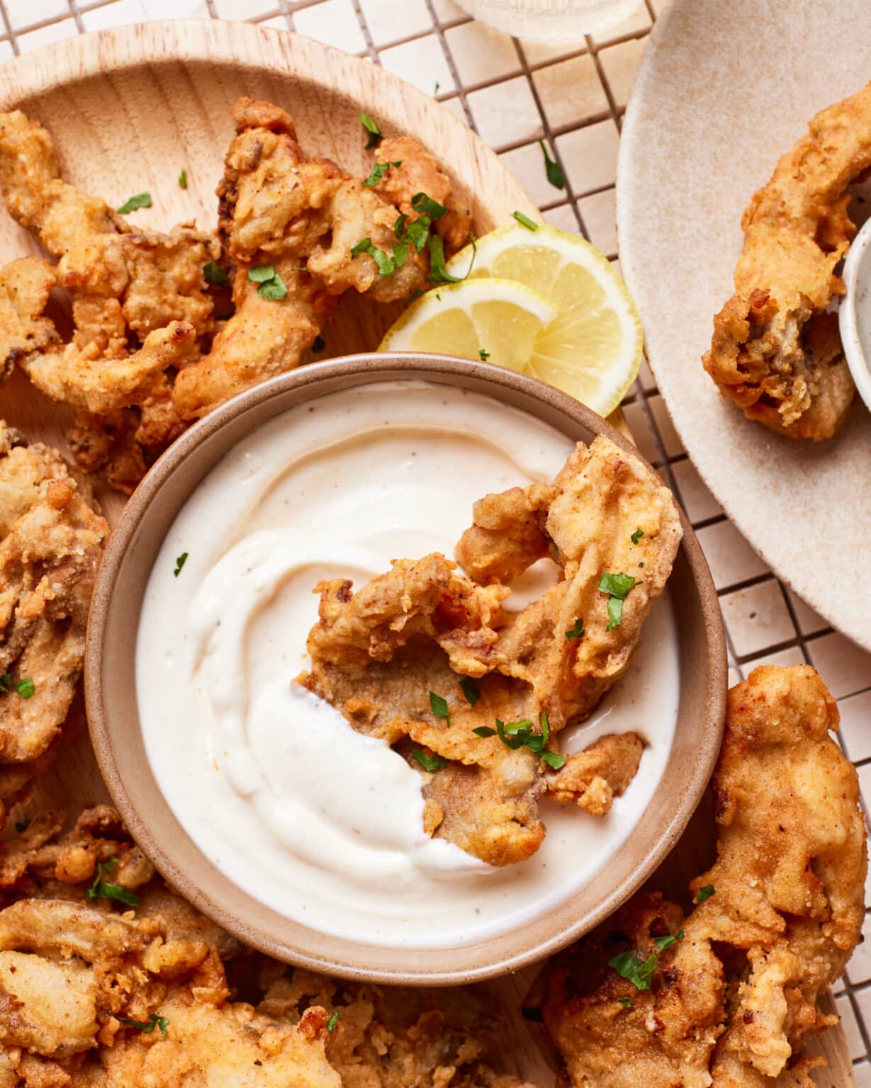 Fried Oyster Mushrooms FoodByMaria