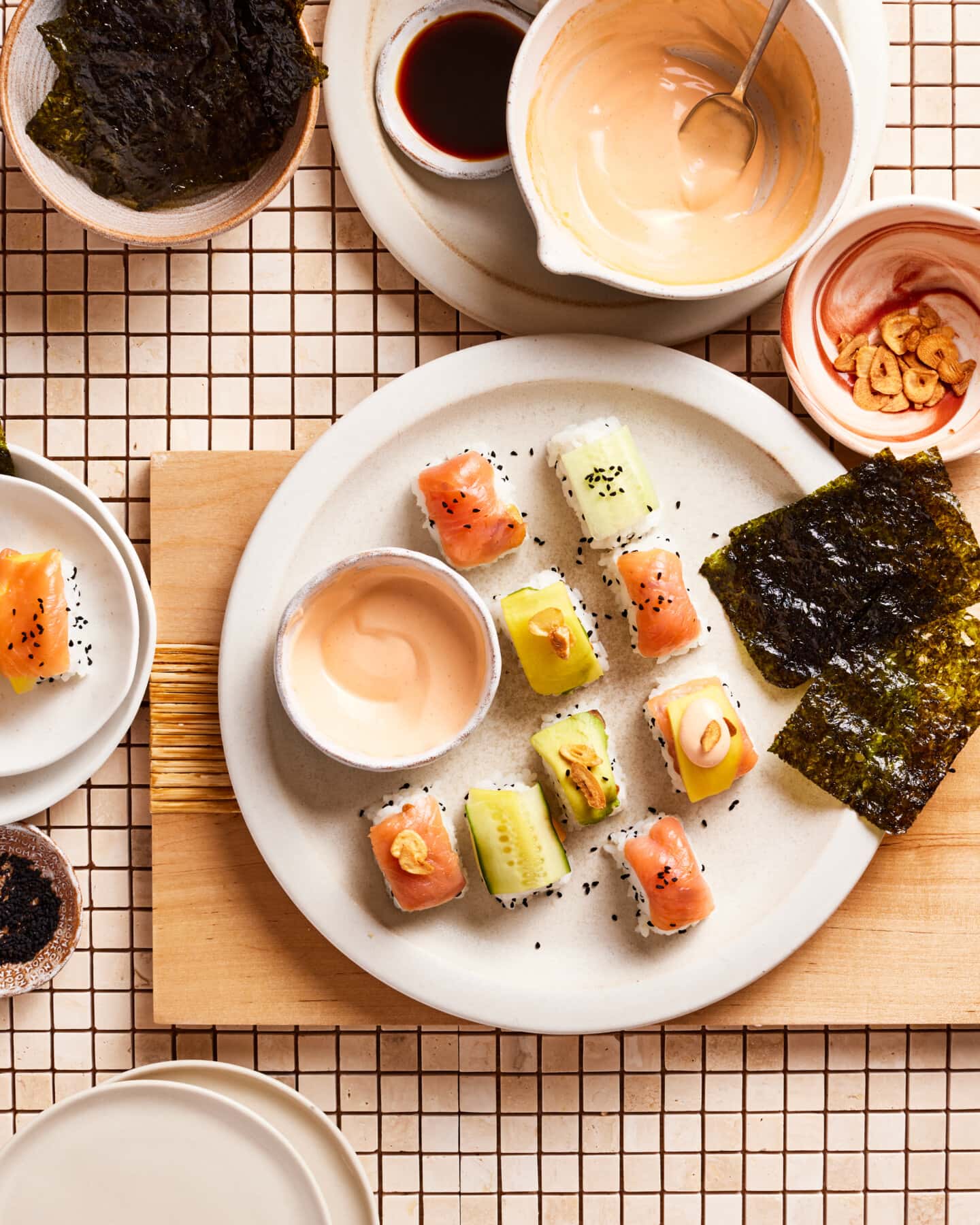 This ice tray hack makes homemade sushi a cinch - Good Morning America