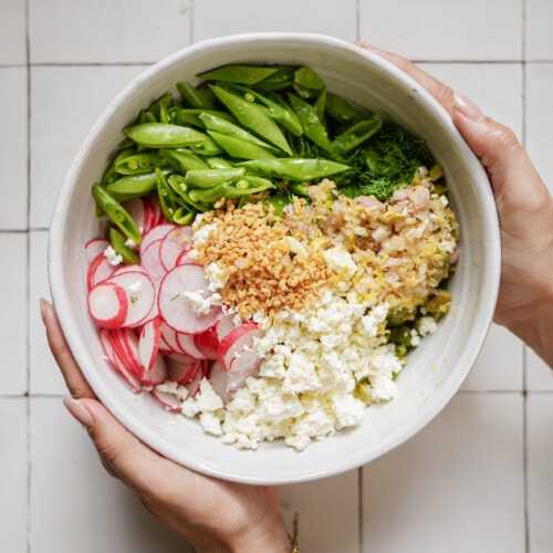 Asparagus salad