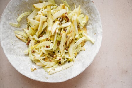Shaved Pear Salad with Fennel