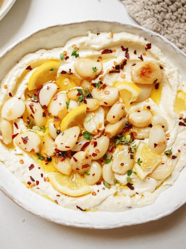 Garlic Confit Whipped Feta Dip