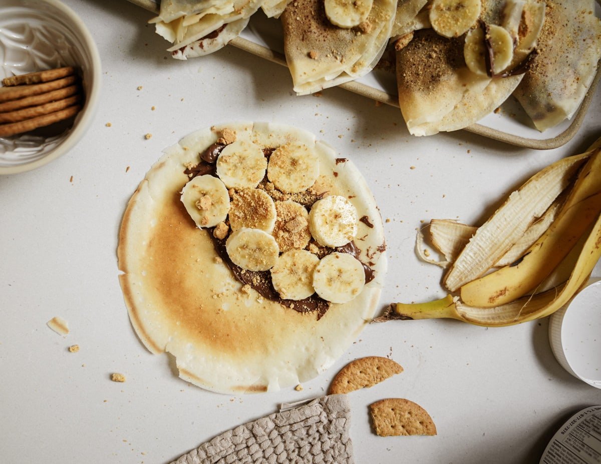 Easiest Homemade Banana-Nutella Crepe Recipe — Eat This Not That