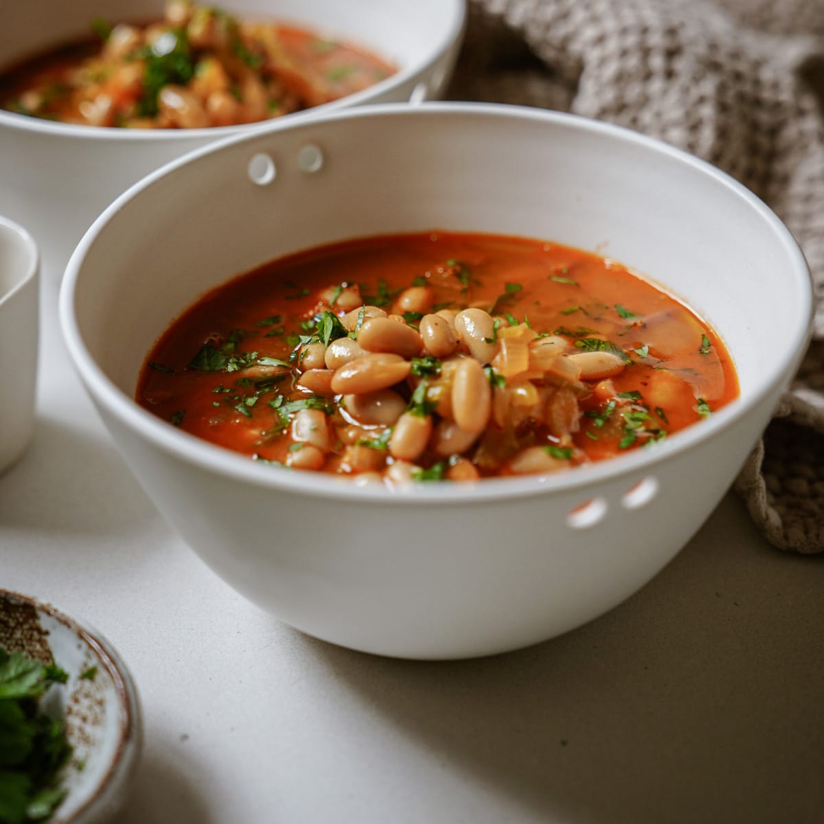 Bowl of fasolada