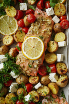 Sheet Pan Salmon