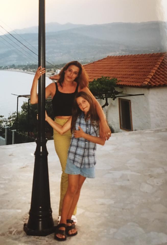 Young Maria and her Mom
