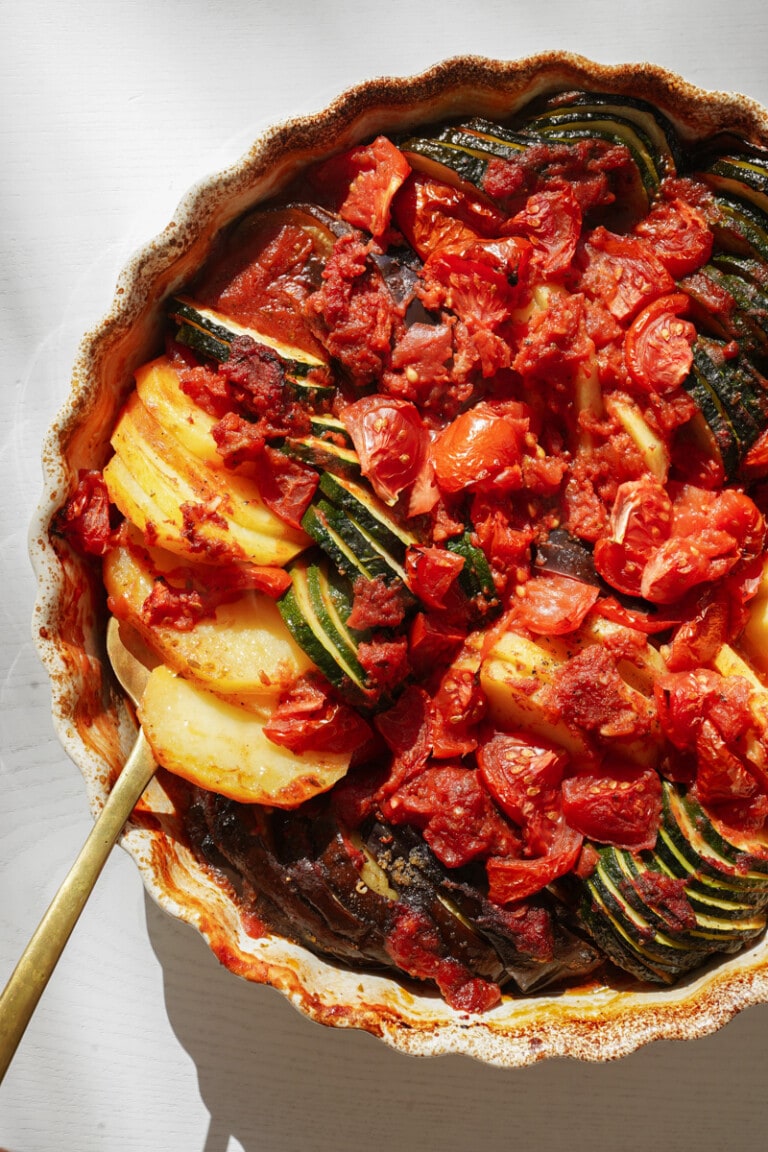 Briam (Greek Style Roasted Vegetables) FoodByMaria