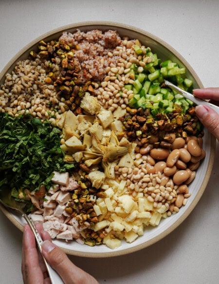 Nourishing Barley + Bulgur Salad