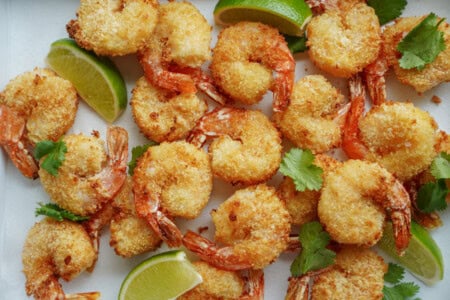 Healthy Air Fryer Shrimp Bowl