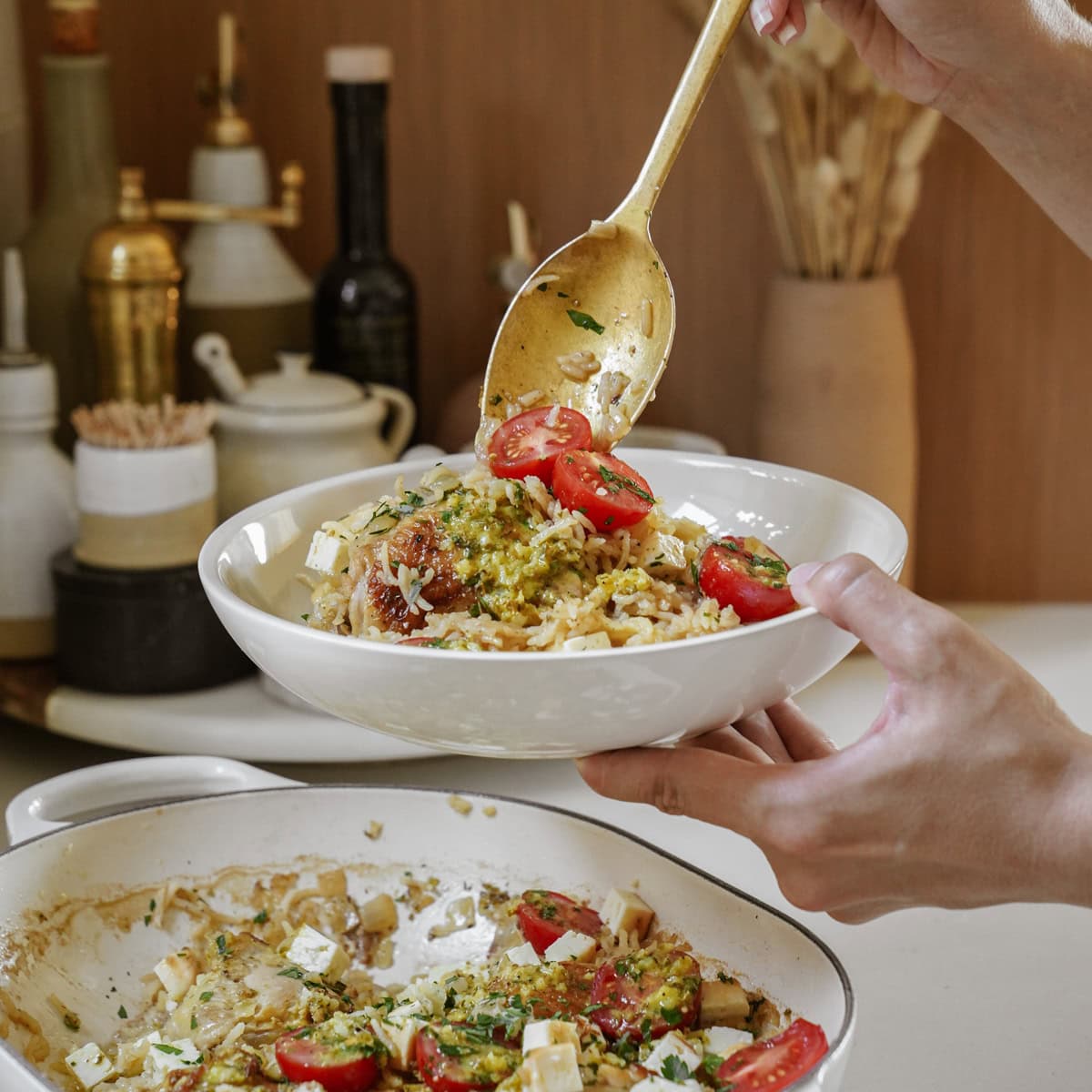 Oven Baked Chicken and Rice-image