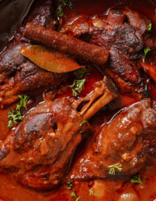 Braised Lamb Shanks