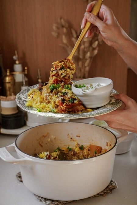 Chicken Biryani (with beginner flavors)