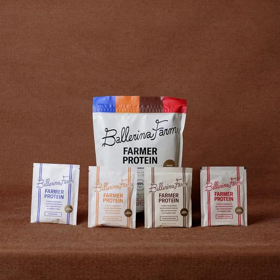 Ballerina Farm Farmer Protein Powder variety pack
