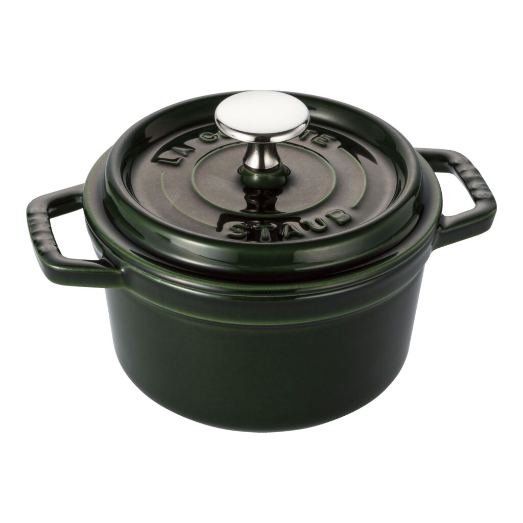 Staub La Cocotte four-quart Dutch oven in French Blue