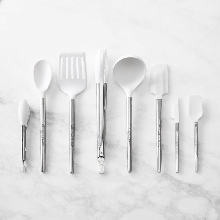 Williams Sonoma stainless-steel silicone utensils